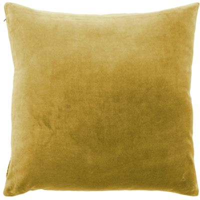 Aladdin Front and Back Solid Velvet Throw Pillow Covers, 22"x 22", Set of 2
