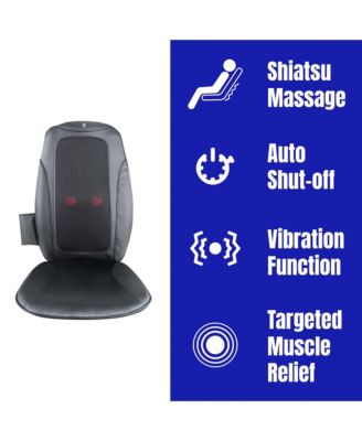 Shiatsu Chair Massager with Vibration