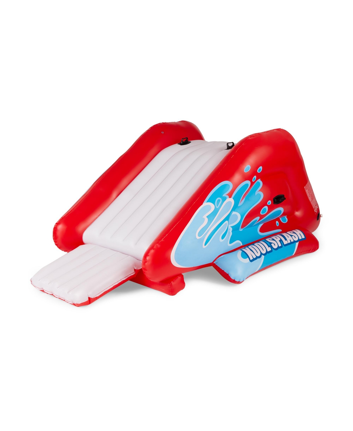 Kool Splash Inflatable Pool Water Slide Play Center with Sprayer, Red - Red