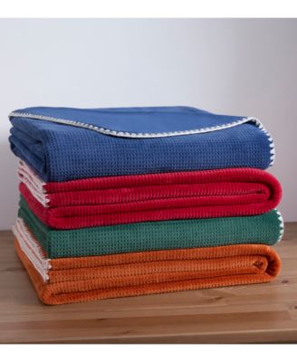 Embossed Waffled Throw, 50" x 70"