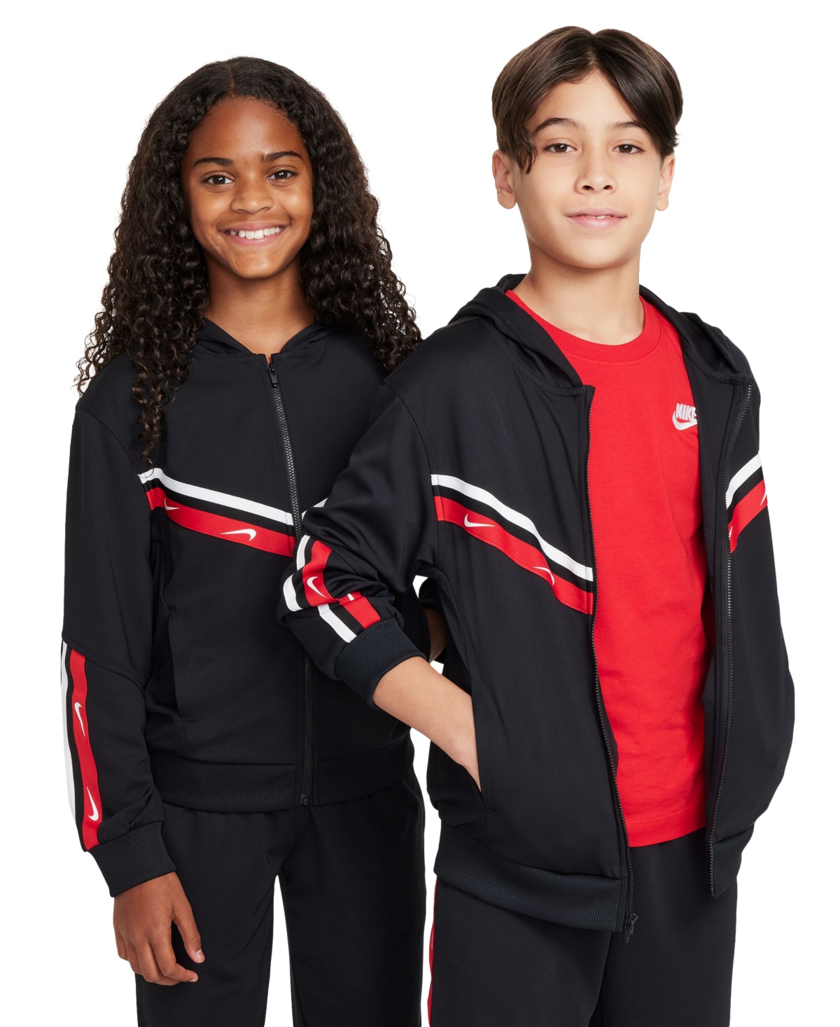 Nike Big Kids Sportswear Club Full-Zip Knit Hoodie