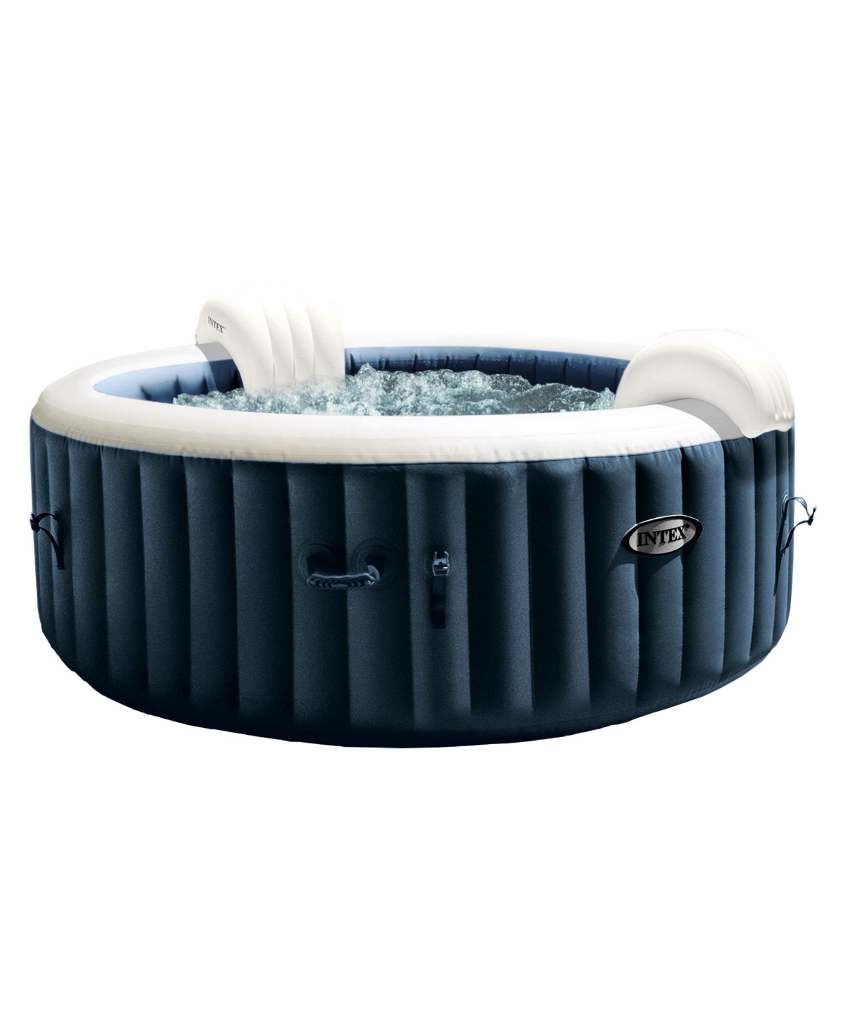 28429EP PureSpa Plus Portable 77" x 28" Inflatable Hot Tub Bubble Jet Spa - Blue