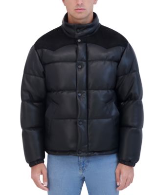 Hudson Men's Bomber Puffer Jacket Macy's