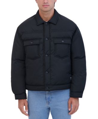 Hudson - Men's Vintage Inspired Puffer Trucker Jacket