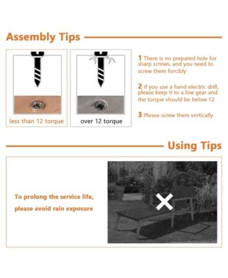 Adjustable Patio Rattan Lounge Chair Recliner Outdoor Chaise Acacia Wood Frame