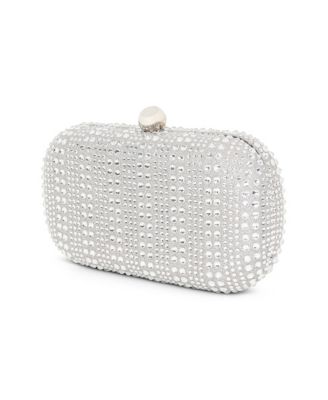 Woman's Arya Crystal Micro Glitter Minaudiere