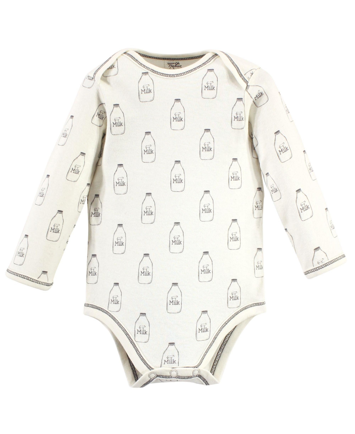 Touched by Nature Baby Girls and Boys Farm Friends Long-Sleeve Bodysuits, Pack of 5