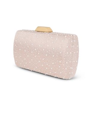 Woman's Avery Mixed Cabochon Bead Minaudiere