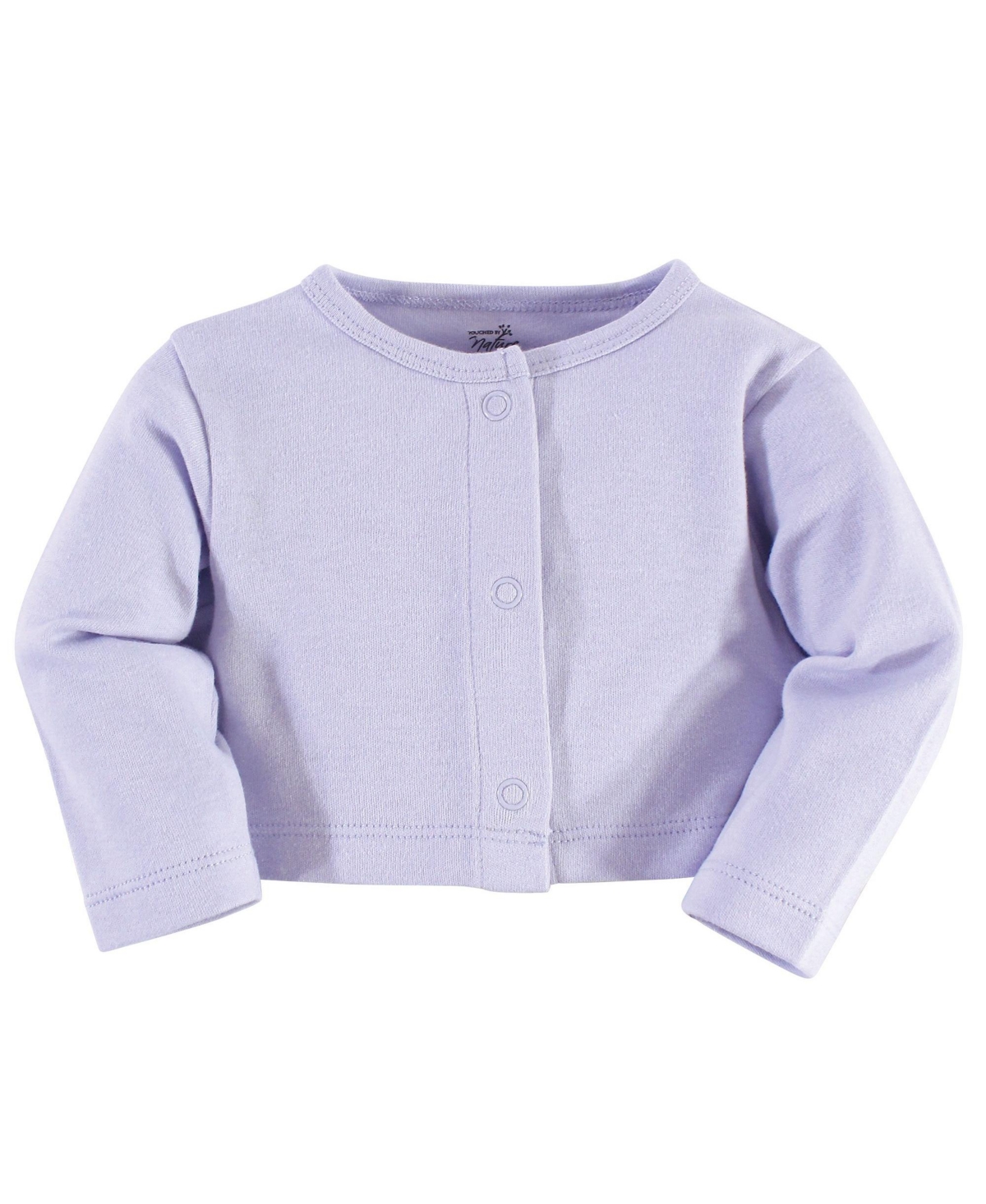Touched by Nature Baby Girls Baby Organic Cotton Dress and Cardigan 2pc Set,- Flutter garden