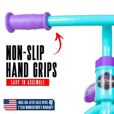 Toddler Balance Bike – Lightweight No Pedal First Bike for Ages 18 Months to 4 Years – Adjustable Seat – 10" Maintenance-Free Tires – My 1st BMX Balance Bike - Black