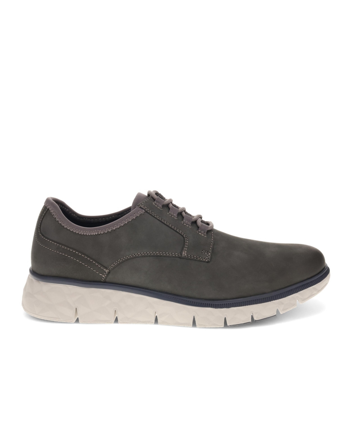 Dockers Mens Callum Genuine Leather Casual Lace Up Oxford Shoe In Charcoal