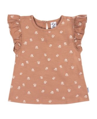 Baby Girls Short Sleeve T-Shirts, 3 Pack