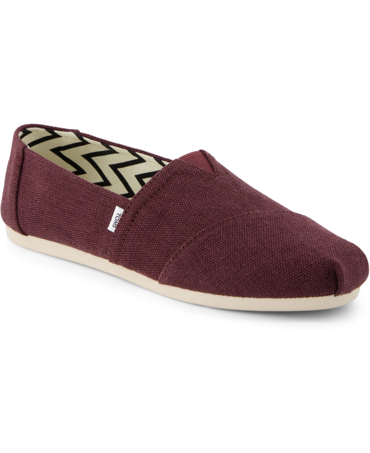 TOMS WOMEN'S ALPARGATA HERITAGE CANVAS FLATS 