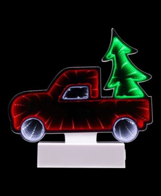 LED 3D Christmas Truck Tunnel Light - 7.25-Inch