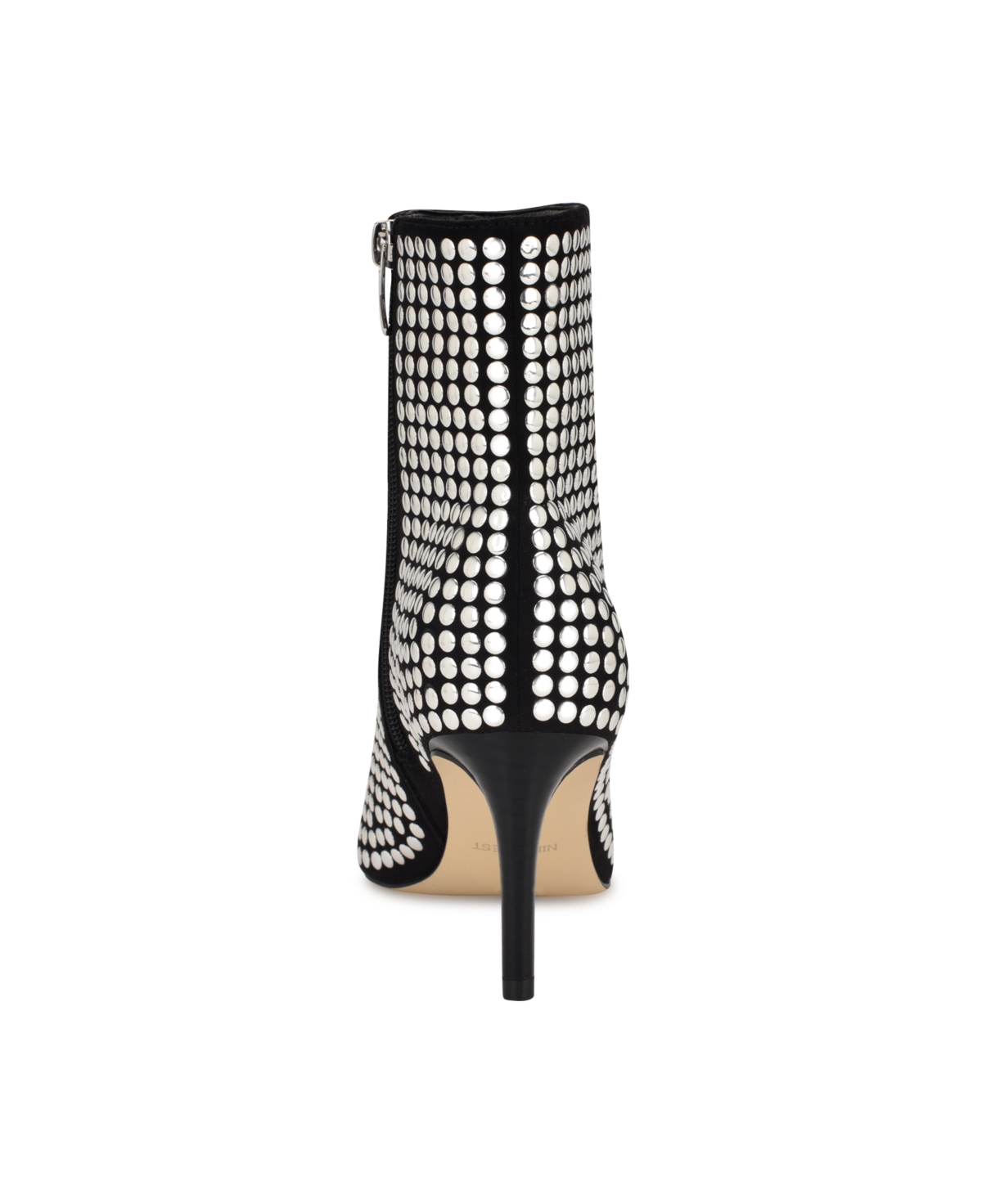Nine West Women's Kepord Stiletto Heel Ankle Dress Booties -Black