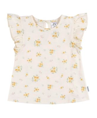 Baby Girls Short Sleeve T-Shirts, 3 Pack