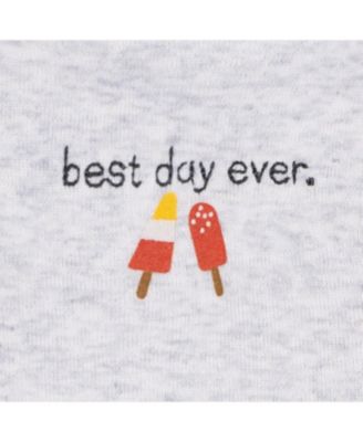 Baby Girls Sleeveless Onesies Bodysuits, 4 Pack