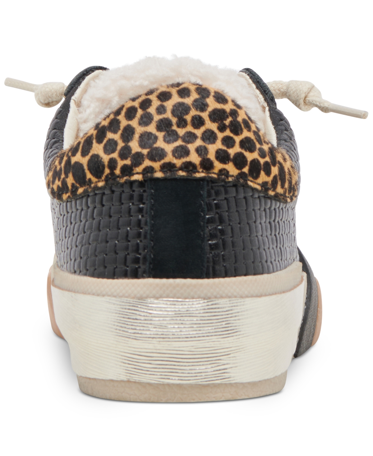 Dolce Vita Women's Zina Plush Lace-Up Sneakers