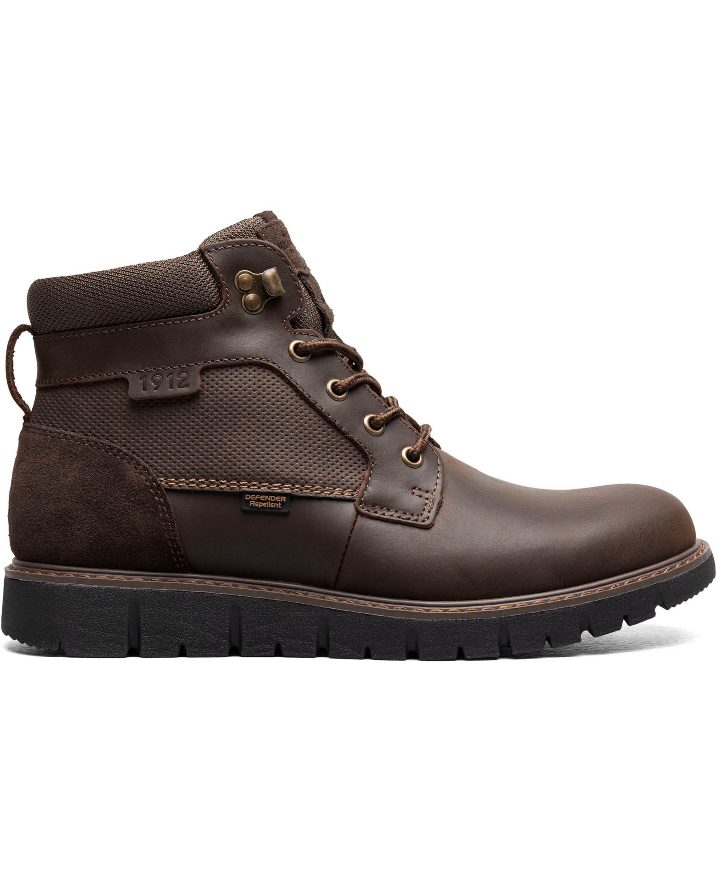 Мужские ботинки Nunn Bush Karnak Plain Toe Boot, цвет: Коричневый угольный — фото 5
