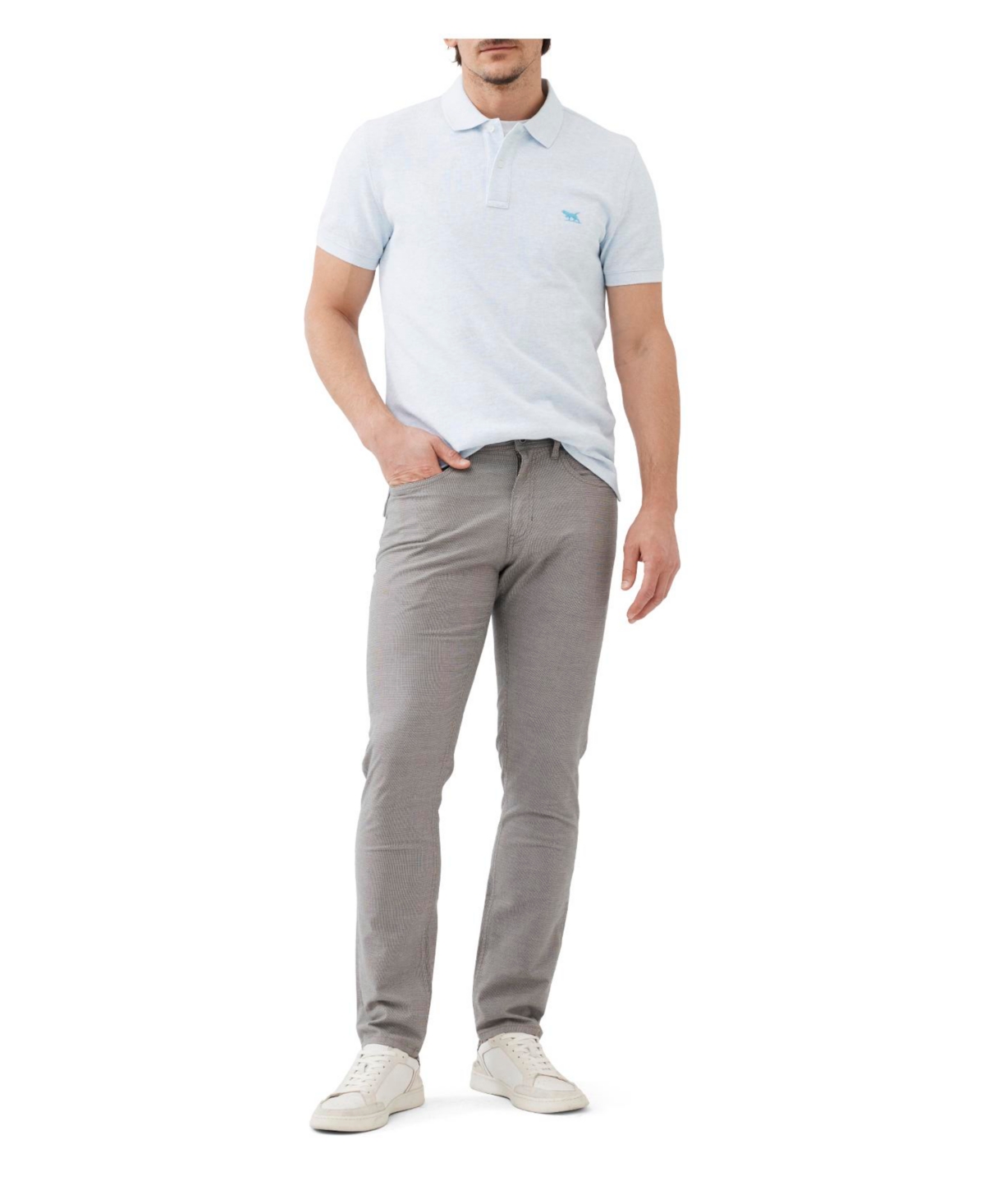 Rodd & Gunn Men's The Gunn Sports Fit Short Sleeve Polo In Blue