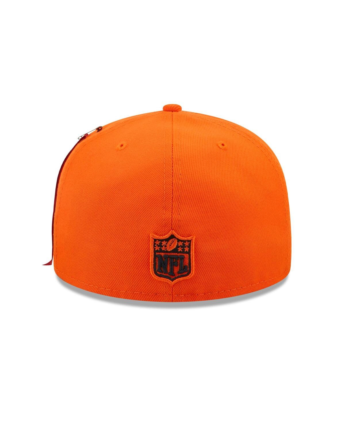 New Era Men's x Alpha IndustriesDenver Broncos Alpha 59FIFTY Fitted Hat - Orange