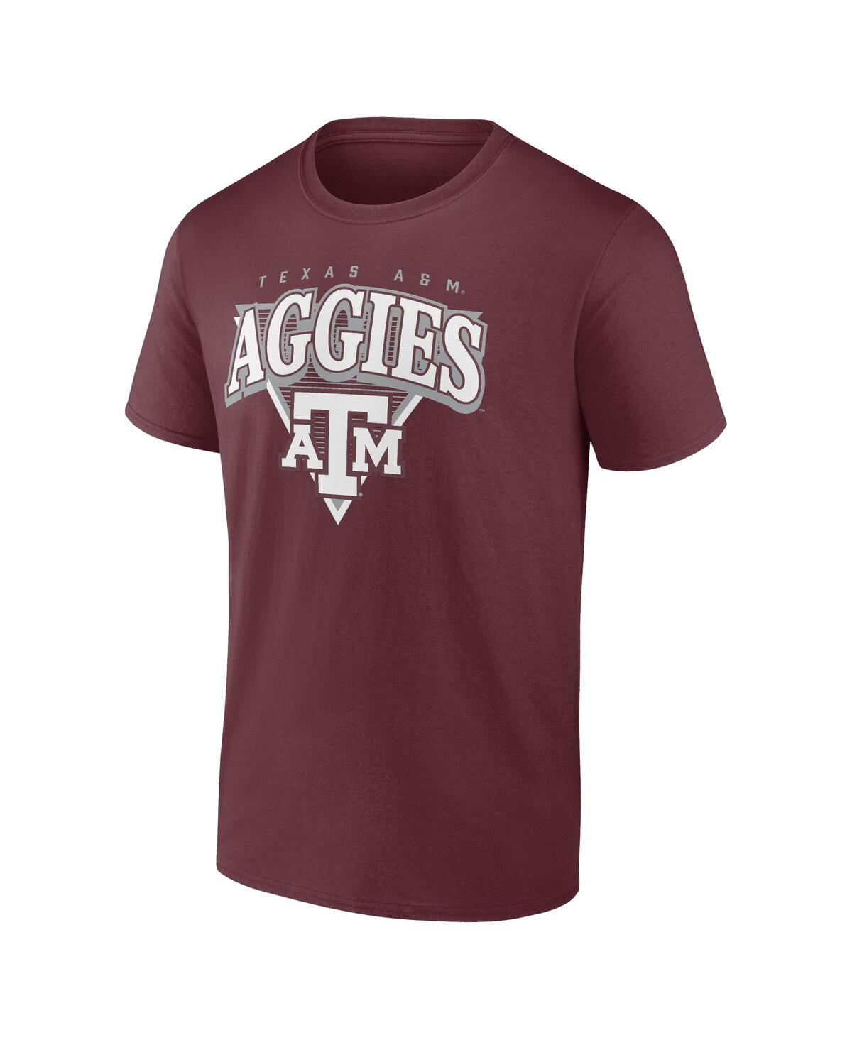 Fanatics Men's Maroon Texas A M Aggies Modern Tri T-shirt In Maroon