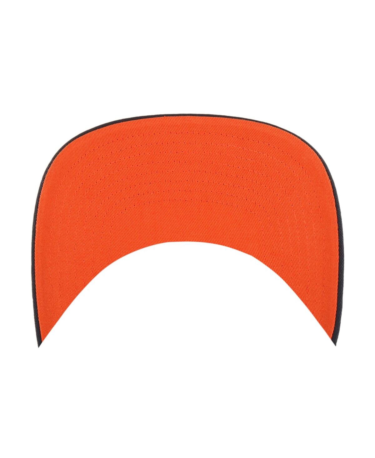 '47 Brand Men'sSyracuse Orange Straight Eight Adjustable Trucker Hat - Navy
