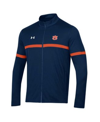 Men's Navy Auburn Tigers 2023 Assist Warm Up Full-Zip Jacket