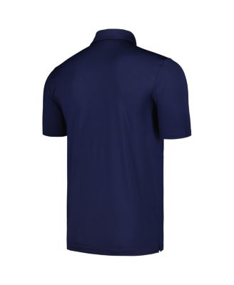 Men's Navy Jackson State Tigers Tee to Green Stripe Polo