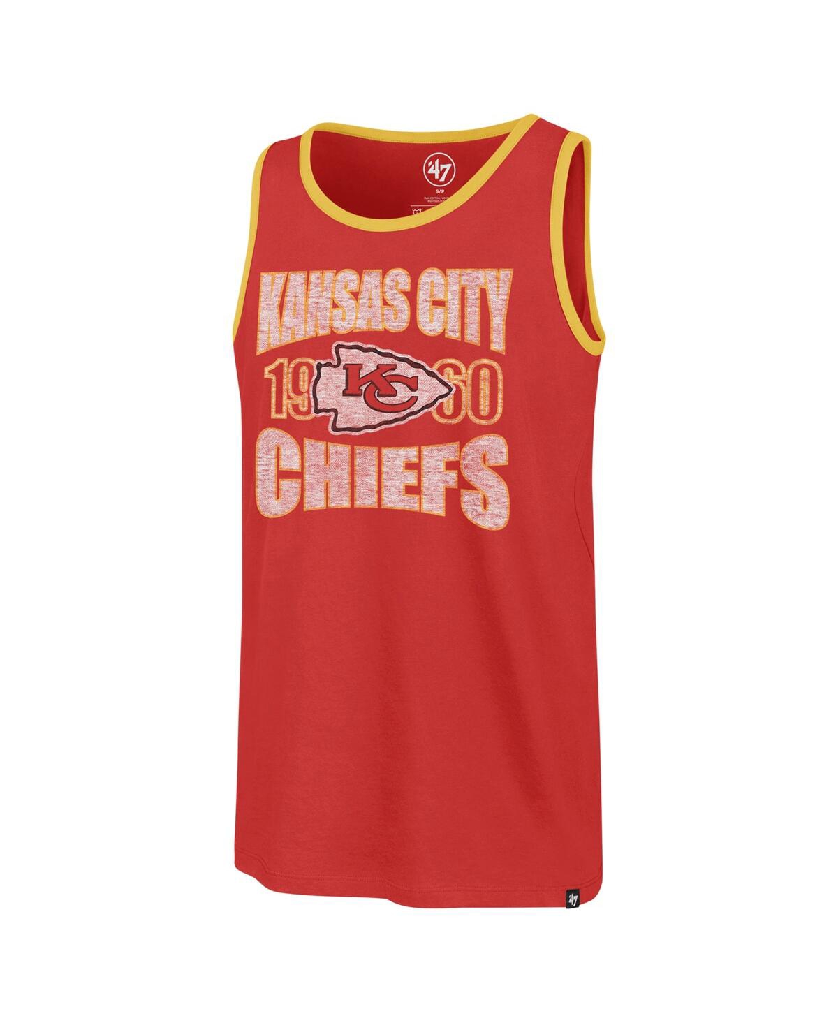 '47 Brand Men'sKansas City Chiefs Upload Franklin Tank Top - Red