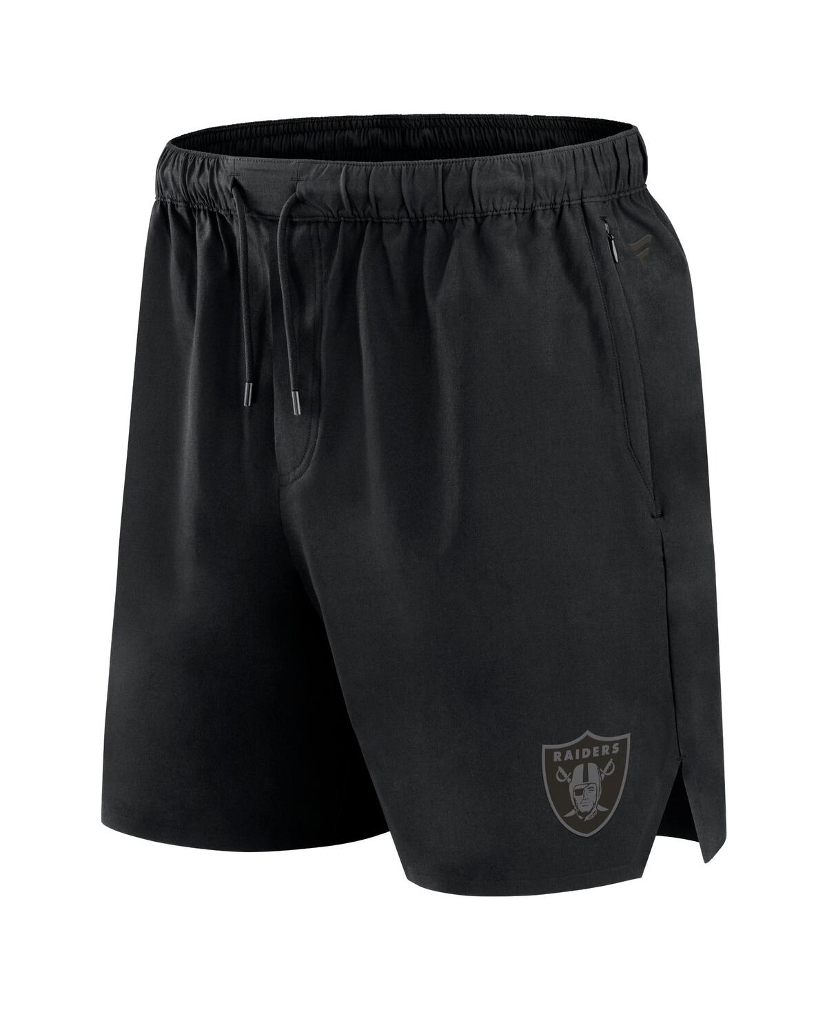 Fanatics Men's Black San Diego Padres Front Office Woven Shorts In Black