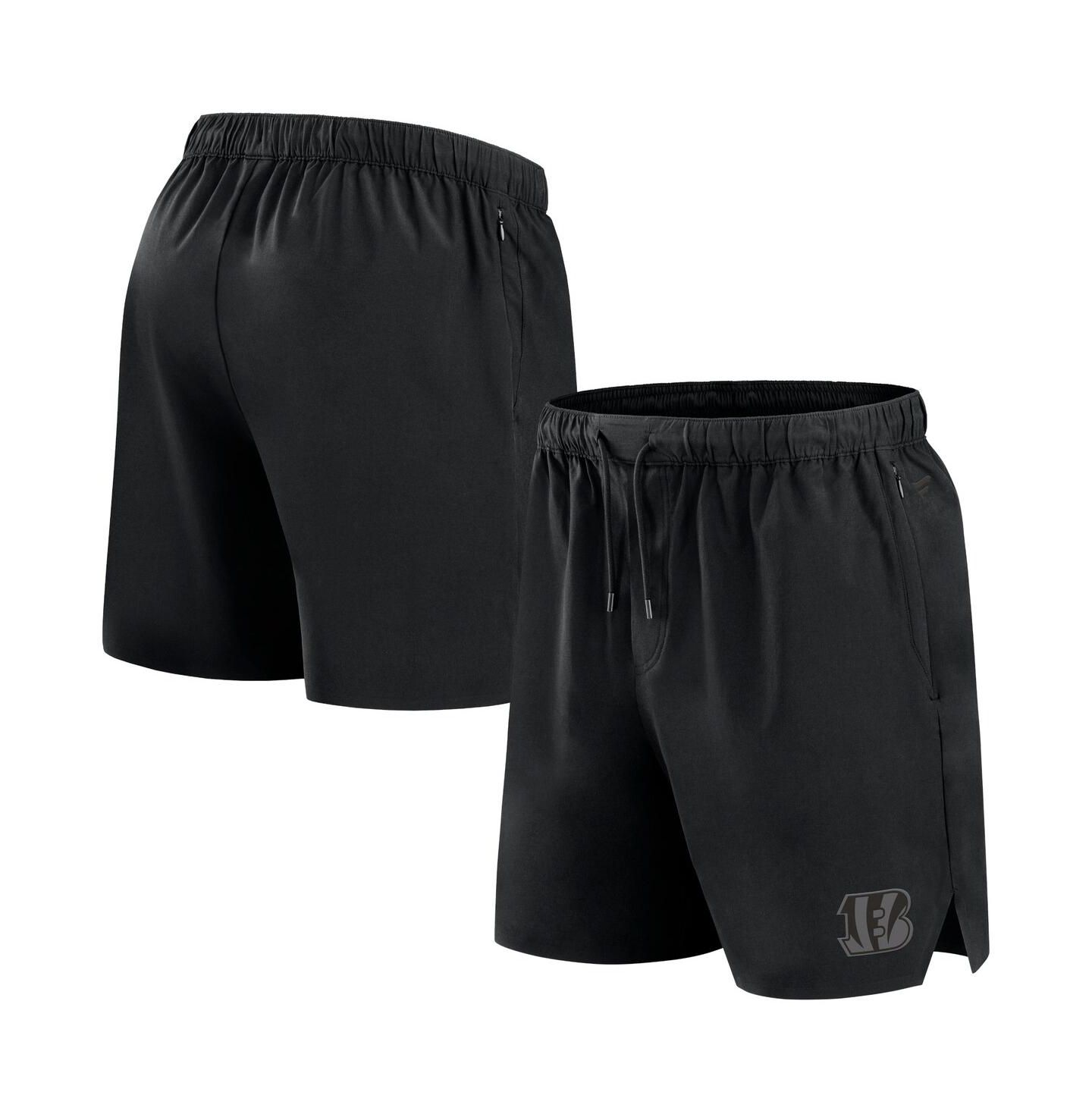 Мужские шорты Fanatics Black Cincinnati Bengals Front Office Woven — фото 1