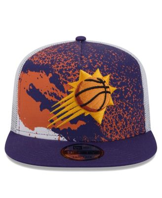Men's Purple Phoenix Suns Court Sport Speckle 9FIFTY Snapback Hat