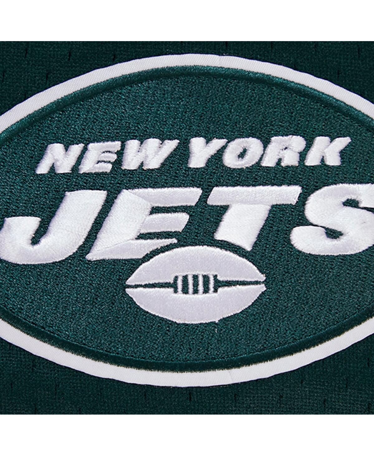 Pro Standard Ahmad Sauce Gardner Green New York Jets Mesh Baseball Button-up T-shirt In Green