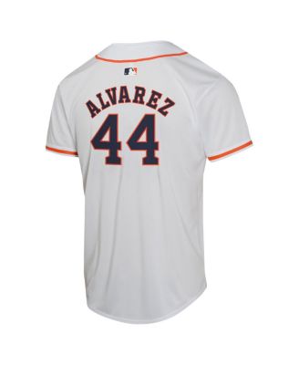 Big Boys and Girls Yordan Alvarez White Houston Astros Home Game Player Jersey