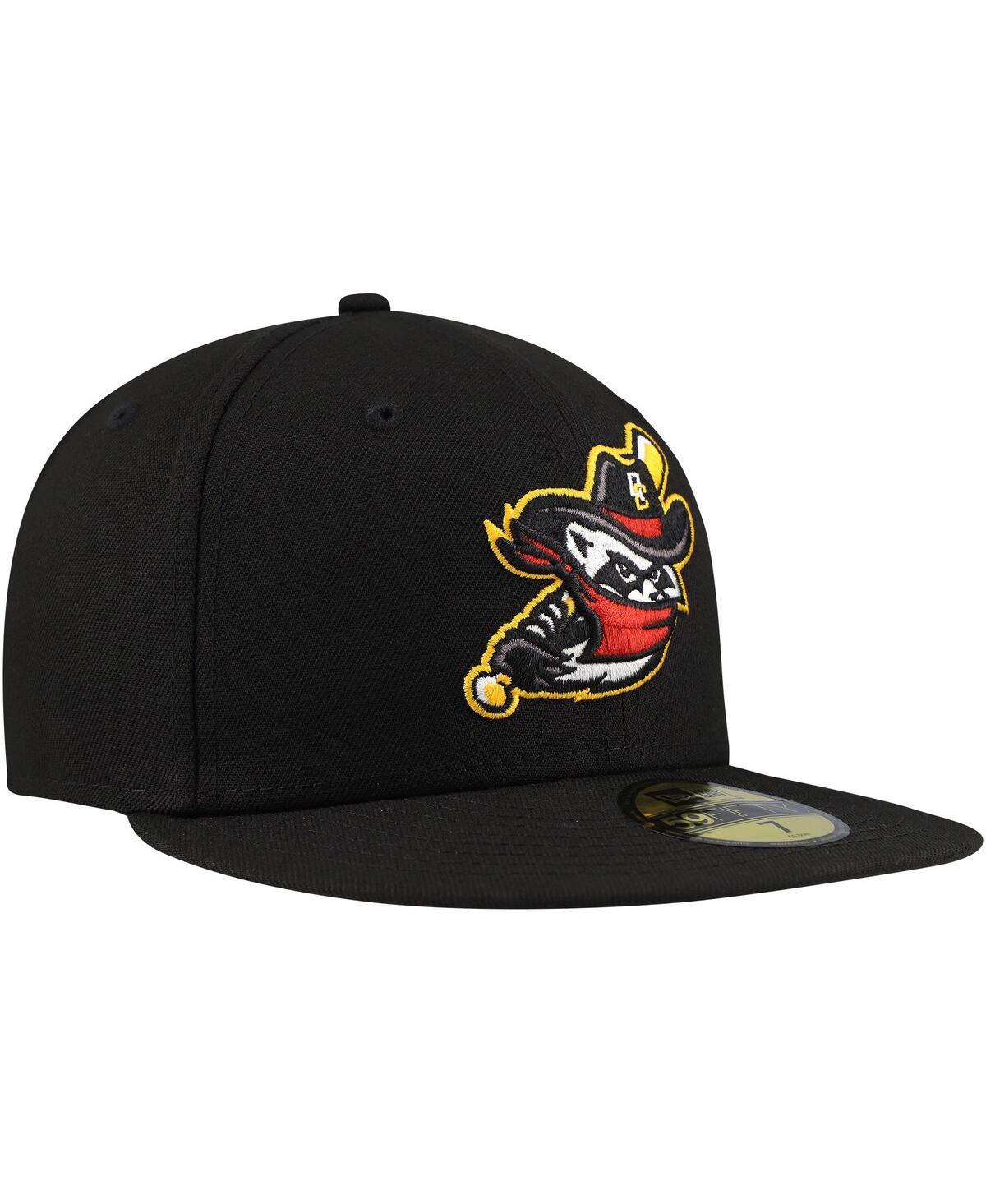 New Era Men'sQuad Cities River Bandits Authentic Collection 59FIFTY Hat - Black