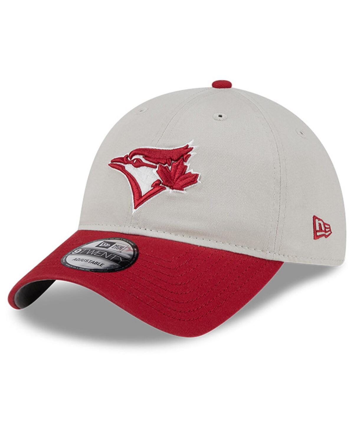New Era Men'sToronto Blue Jays 2024 Fourth of July 9TWENTY Adjustable Hat - Red
