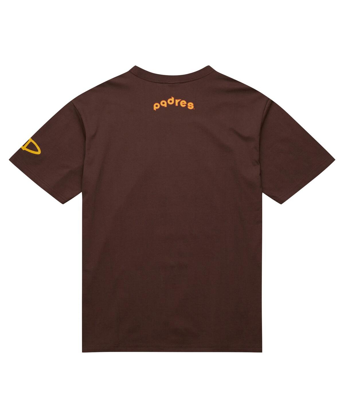 Mitchell & Ness Men's Tony Gwynn Brown San Diego Padres Cooperstown Collection Heavyweight Premium Player Vintage-li In Brown