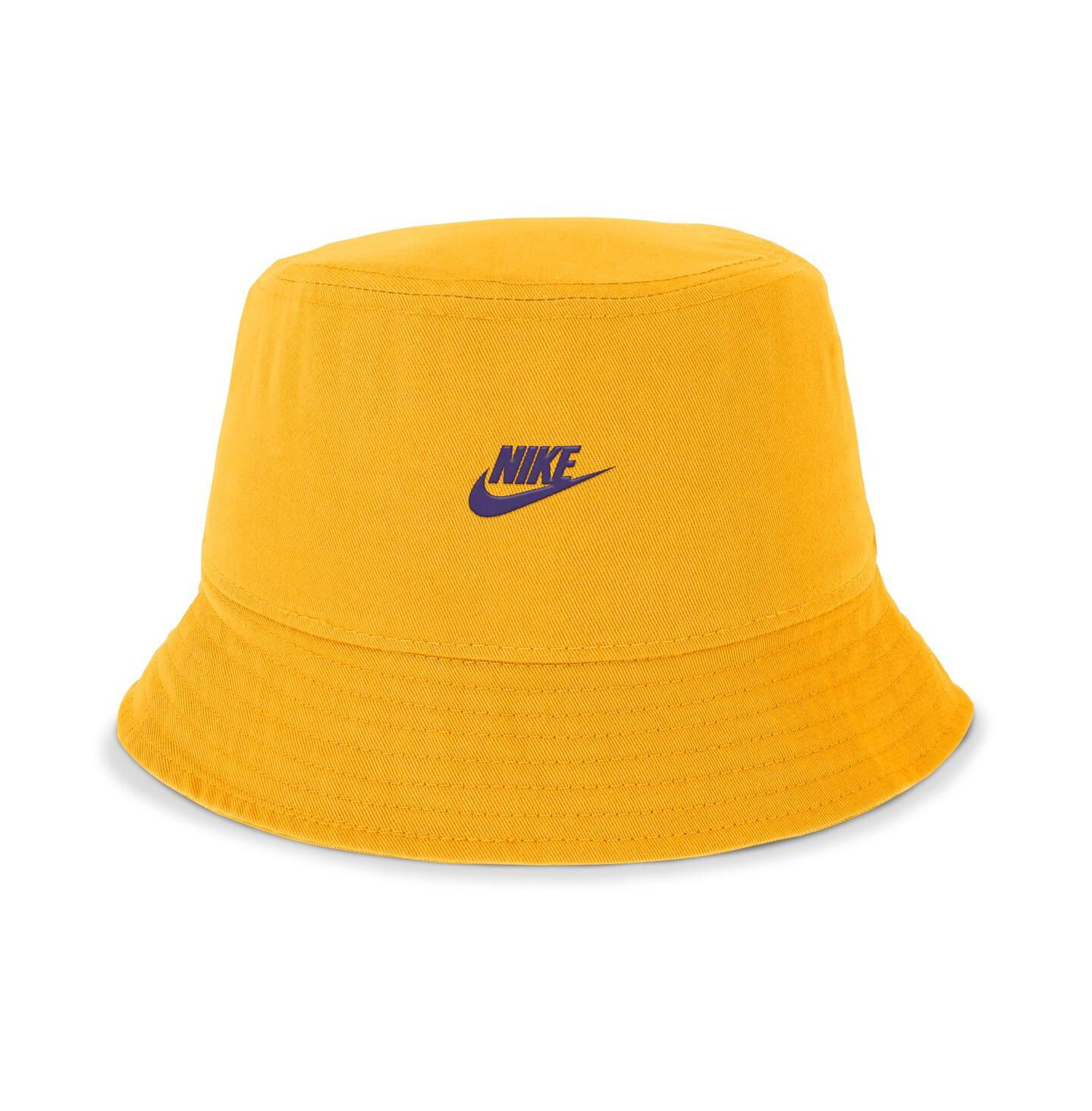 Мужская панама Nike Gold LSU Tigers Legacy Apex Bucket Hat — фото 2