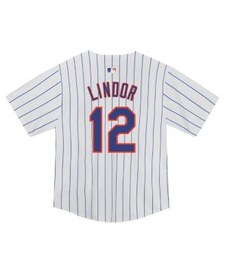 Toddler Francisco Lindor White New York Mets Game Jersey