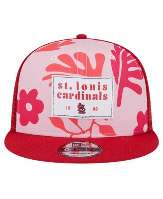 Men's Red St. Louis Cardinals Bikini Bottom Trucker 9FIFTY Snapback Hat