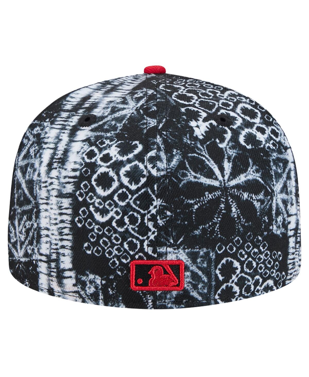 New Era Men'sBoston Red Sox Sands 59FIFTY Fitted Hat - Black