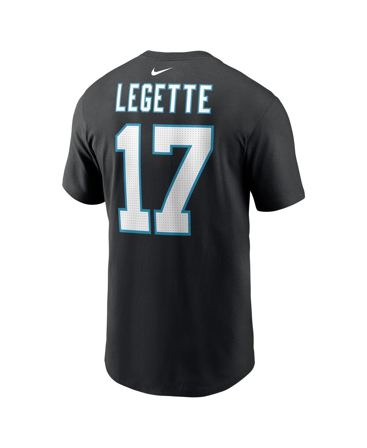 Nike Men's Xavier LegetteCarolina Panthers 2024 Nfl Draft First Round Pick Name Number T-Shirt - Black
