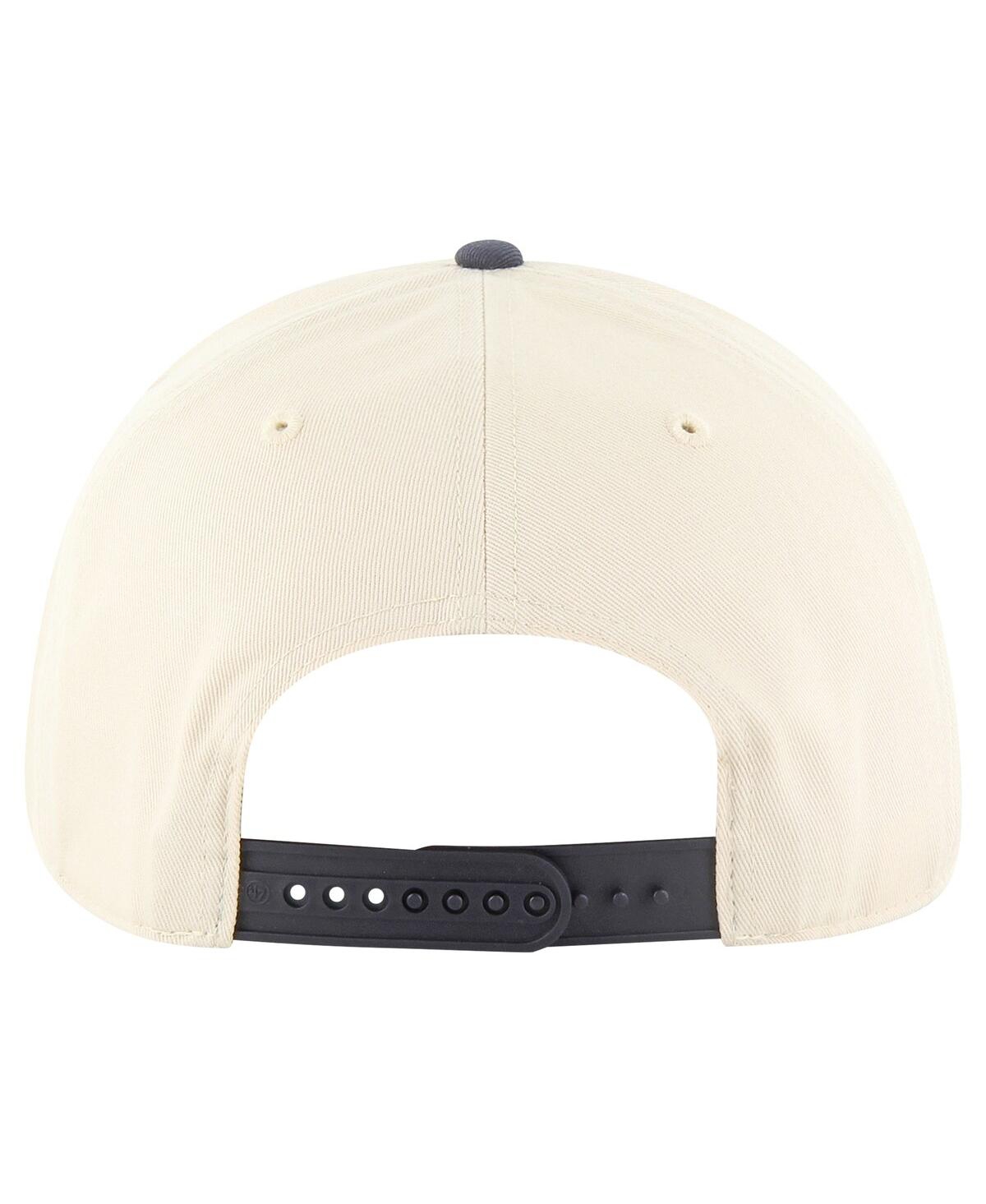 47 Brand Men's Cream/navy Minnesota Timberwolves Roscoe Hitch Adjustable Hat In Cream Navy