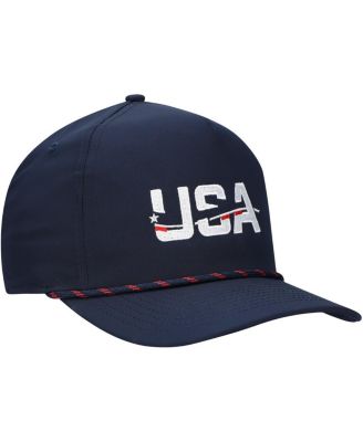 Men's Navy USA Swimming the Wrightson Rope Adjustable Hat