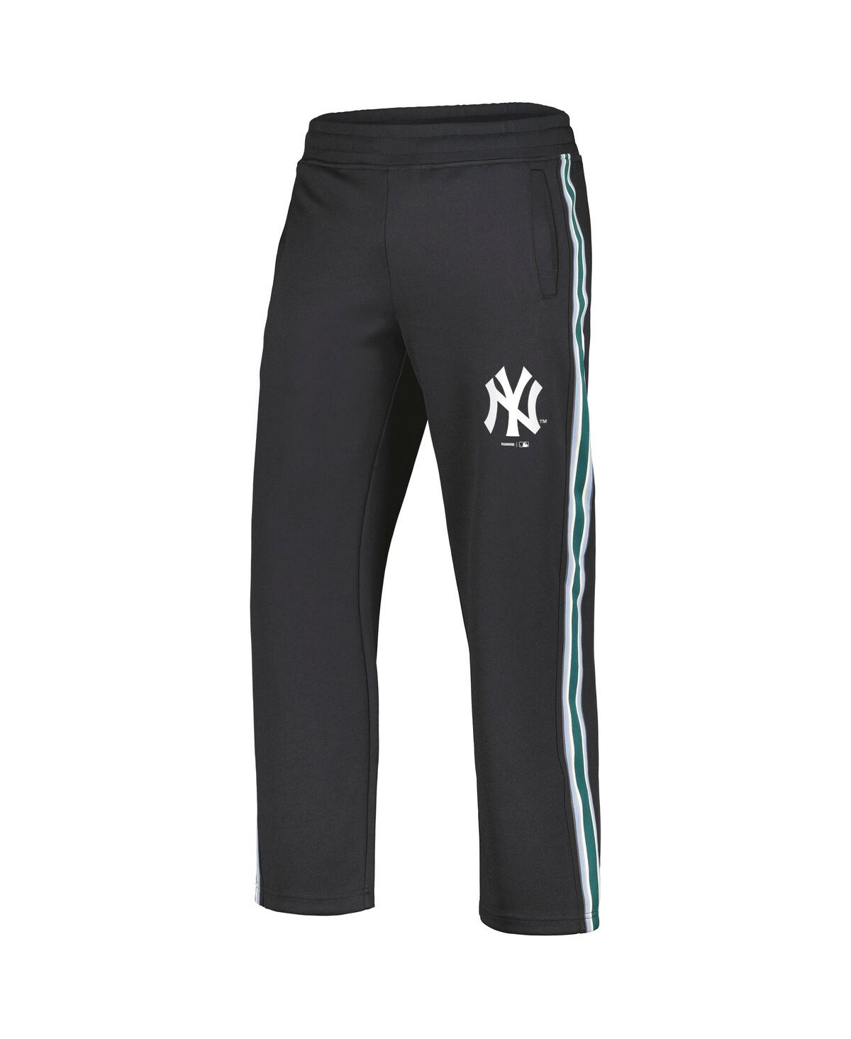 Pleasures Men'sNew York Yankees Ballpark Track Pants - Black
