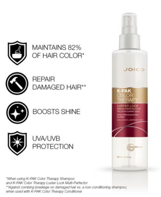 K-PAK Color Therapy Luster Lock Multi-Perfector Daily Shine & Protect Spray, 6.7 oz.
