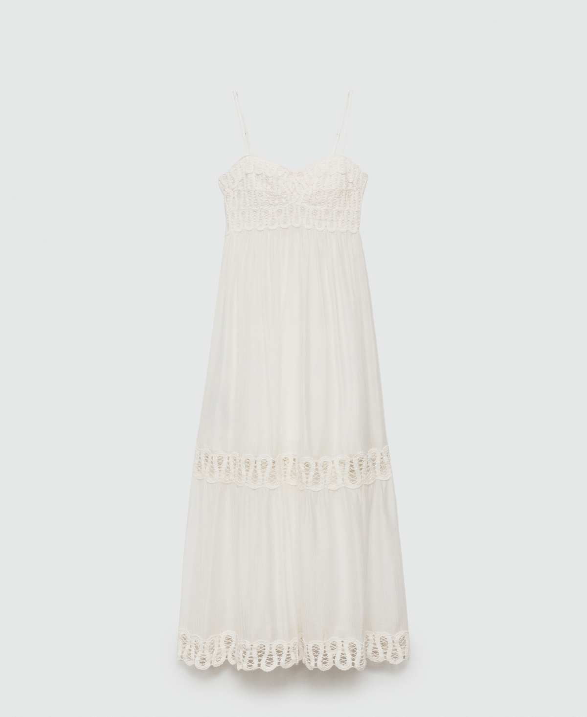 Mango Women's Embroidered Detail Dress