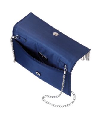 Crystal Chain Slim Envelope Clutch