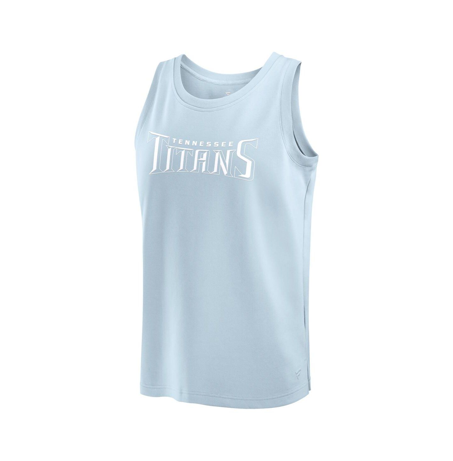 Мужской топ Fanatics Light Blue Tennessee Titans Elements — фото 2
